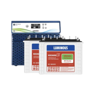 Luminous Cruze 2.5KVA + Luminous 150AH battery 3 NOS Combo