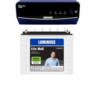 LUMINOUS 1050 SINEWAVE + LM18075 150AH BATTERY