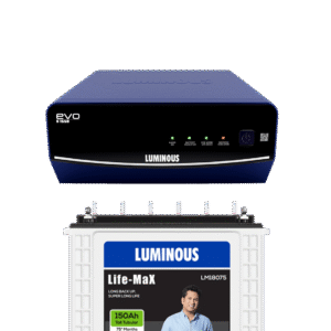 LUMINOUS 1550 SINEWAVE + LM18075 150AH BATTERY