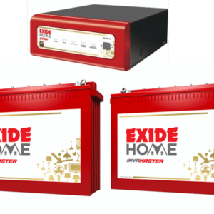 EXIDE STAR 24V 2550VA SINEWAVE + INVA MASTER TALL TUBULAR 150*2NOS BATTERY