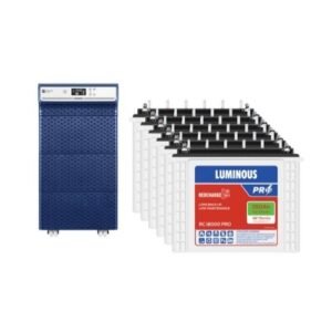 LUMINOUS ICRUZE 11000/10KVA-180V + RC 18000 PRO *15NOS BATTERY
