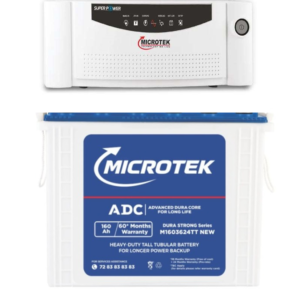 MICROTEK UPS 1100 INVERTER + DURA STRONG M1603624TT NEW 160AH/12V