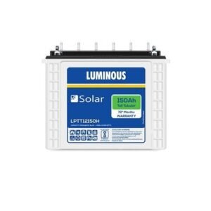 Luminous solar LPTT 12150H 150 AH C10 Tall Tubular battery